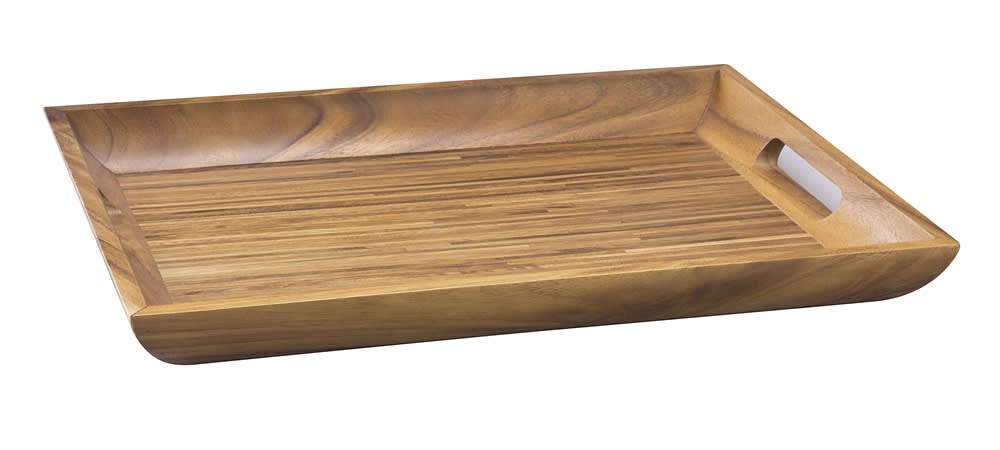 GuestSupply US | Wescon Wood Essentials Room Tray, Acacia